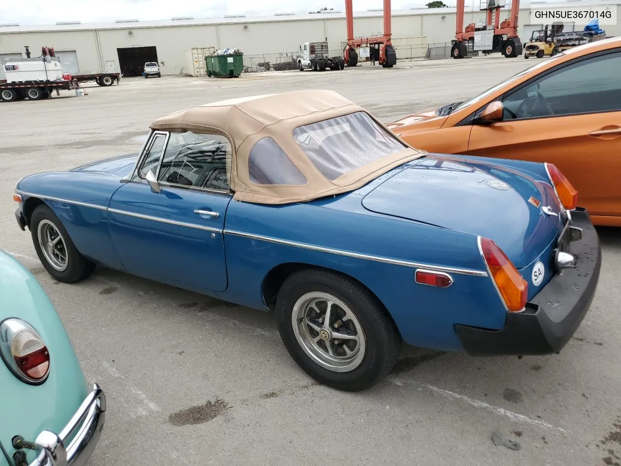 1974 Mg Mgb VIN: GHN5UE367014G Lot: 74702644