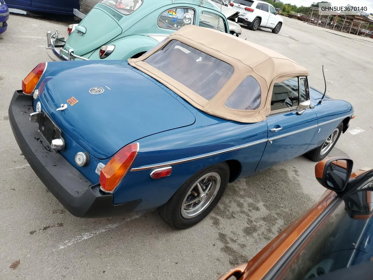 1974 Mg Mgb VIN: GHN5UE367014G Lot: 74702644