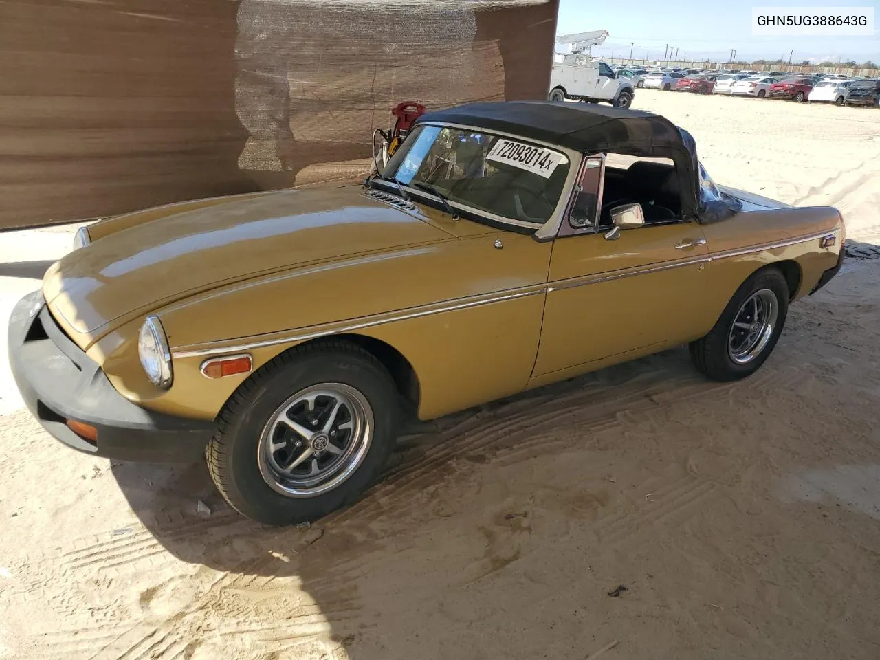 1976 Mg Mgb VIN: GHN5UG388643G Lot: 72093014