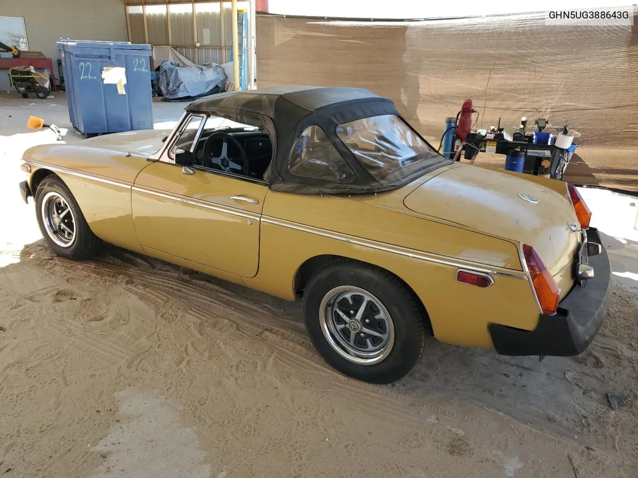 1976 Mg Mgb VIN: GHN5UG388643G Lot: 72093014