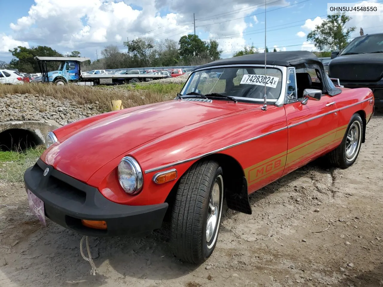 1978 Mg Mgb VIN: GHN5UJ454855G Lot: 74283024