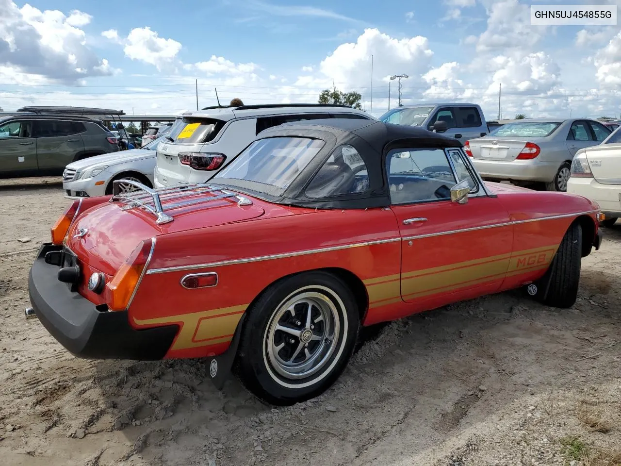 1978 Mg Mgb VIN: GHN5UJ454855G Lot: 74283024