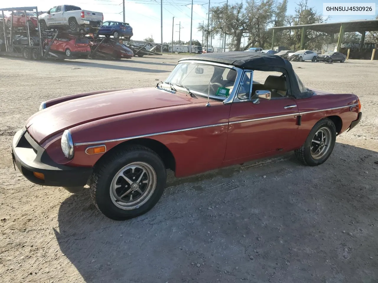 1978 Mg Mgb VIN: GHN5UJ4530926 Lot: 76370794