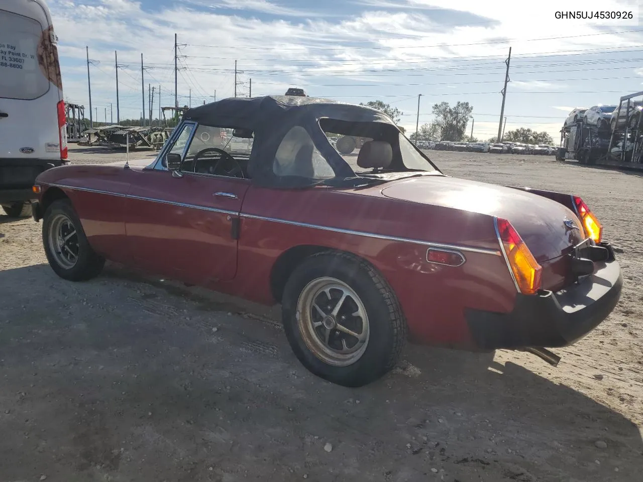 1978 Mg Mgb VIN: GHN5UJ4530926 Lot: 76370794