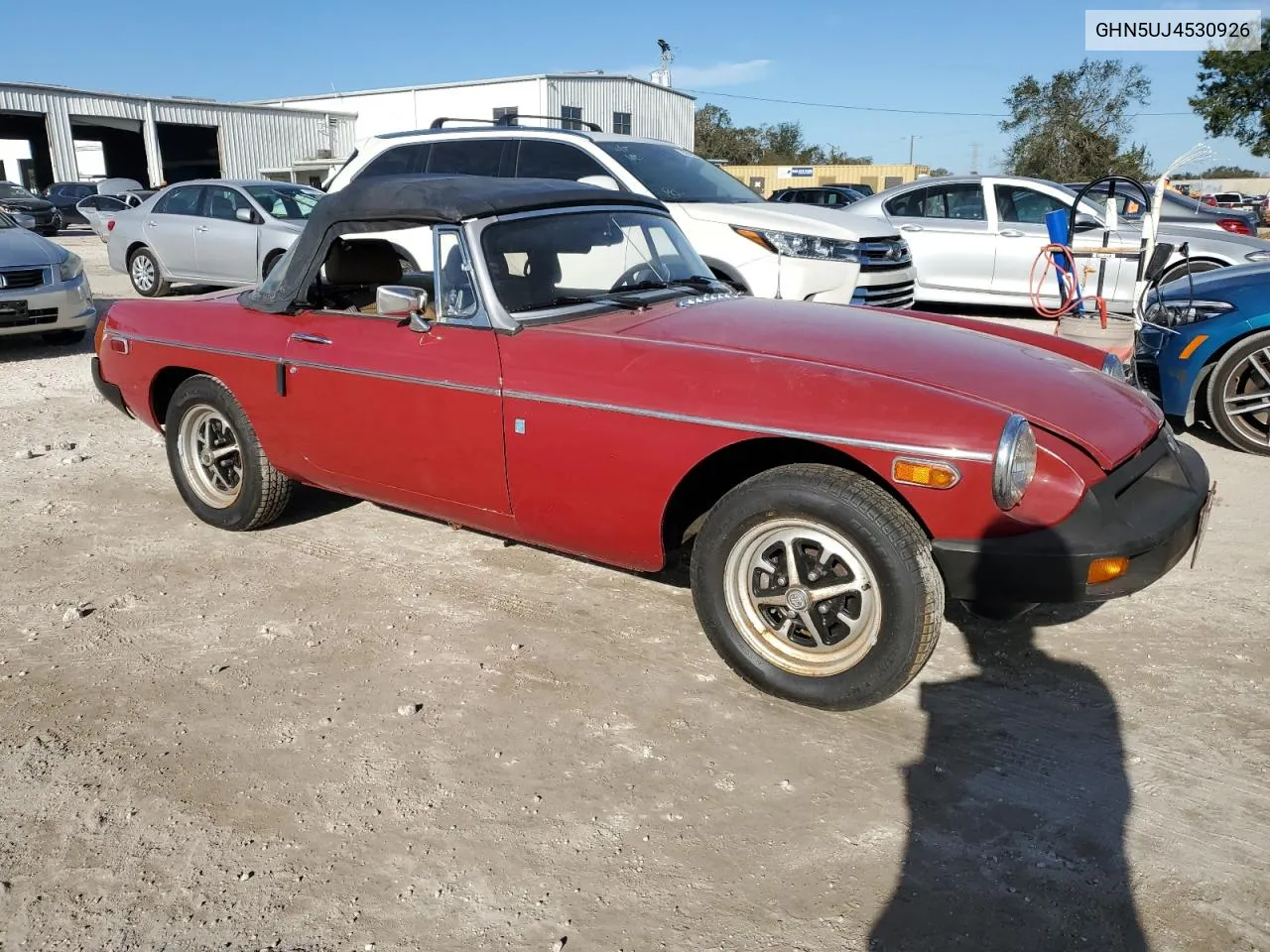 1978 Mg Mgb VIN: GHN5UJ4530926 Lot: 76370794