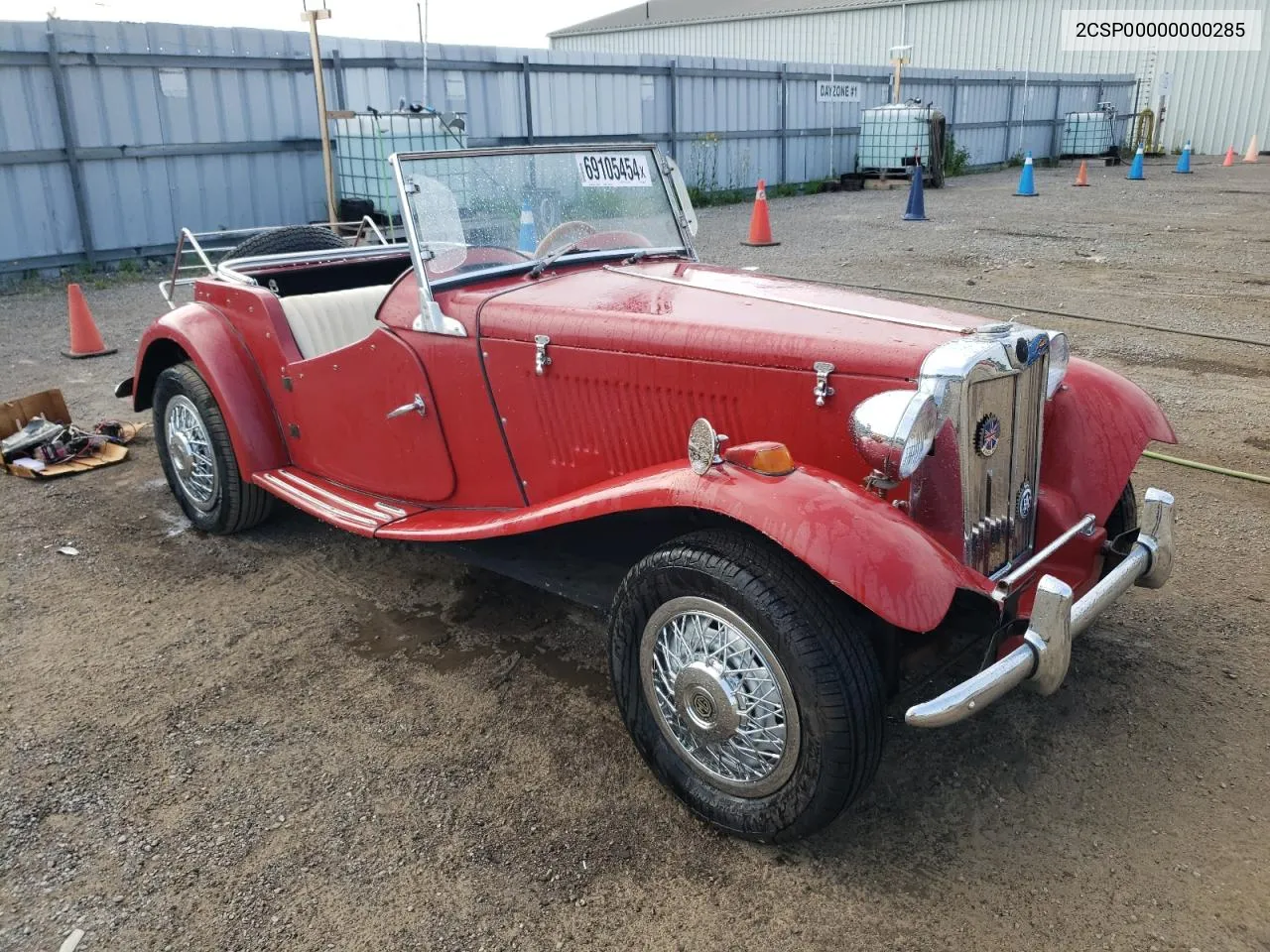 1980 Mg Mgb VIN: 2CSP00000000285 Lot: 69105454