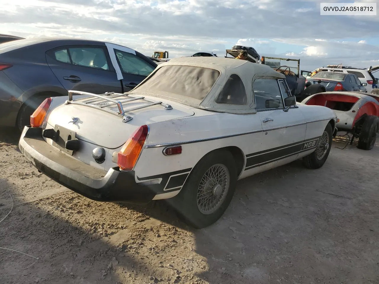 1980 Mg Mgb VIN: GVVDJ2AG518712 Lot: 74837494