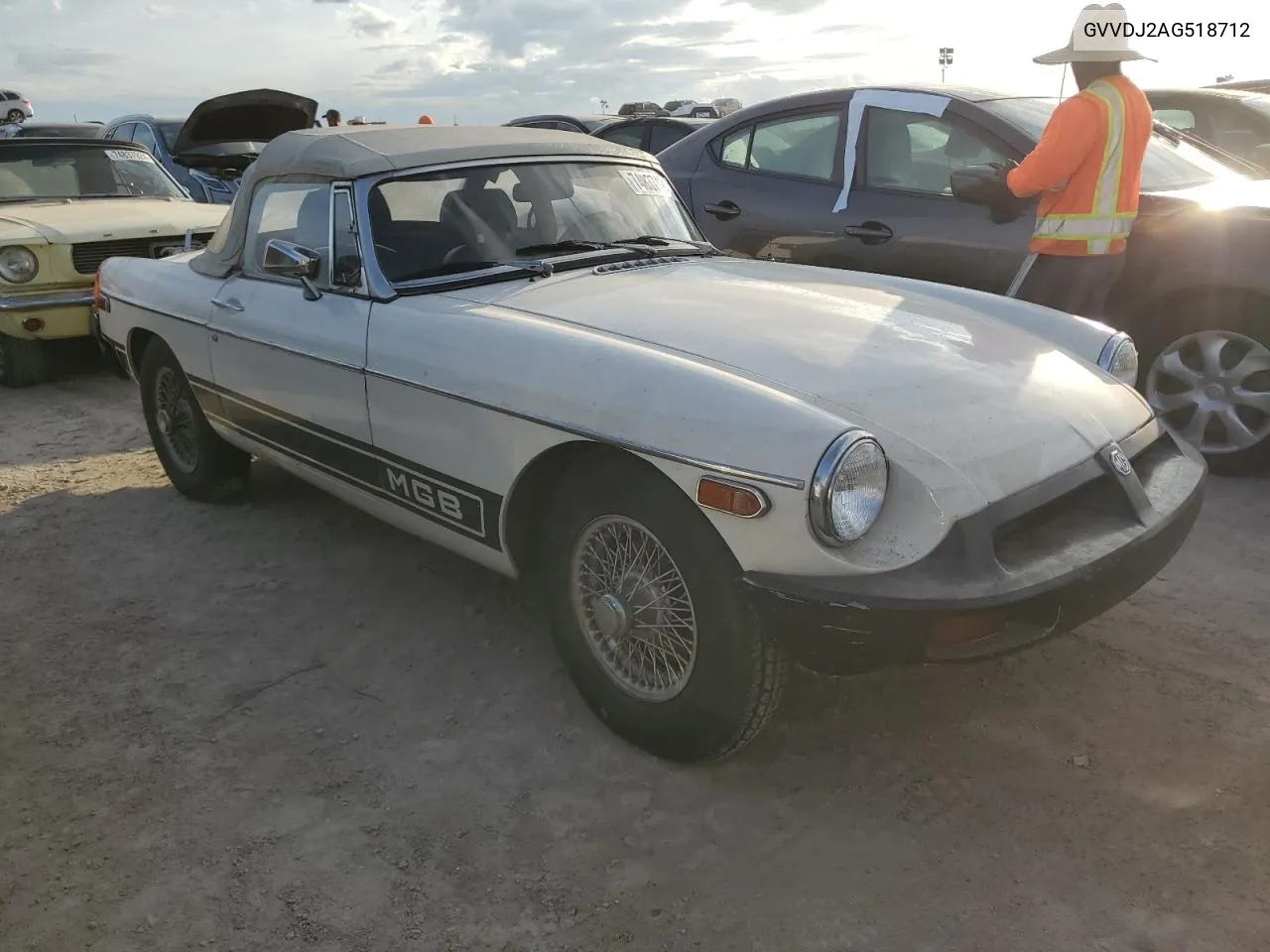 1980 Mg Mgb VIN: GVVDJ2AG518712 Lot: 74837494