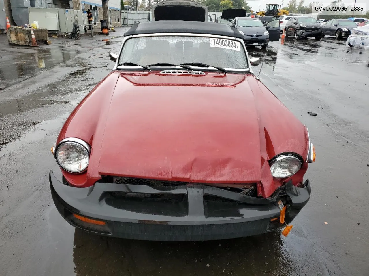 GVVDJ2AG512835 1980 Mg Mgb