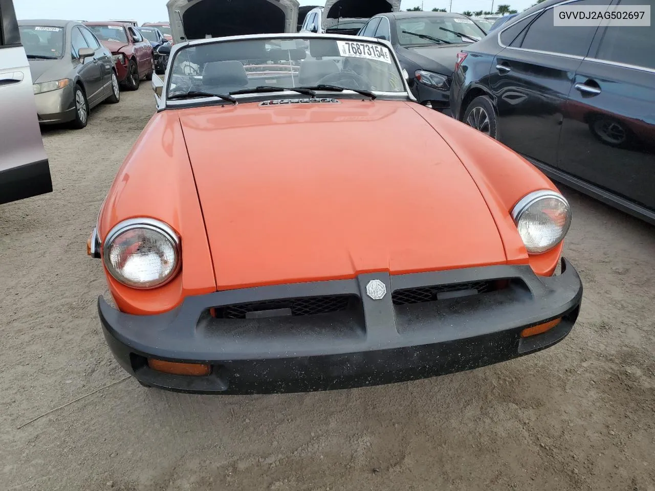 1980 Mg Mgb VIN: GVVDJ2AG502697 Lot: 76873154