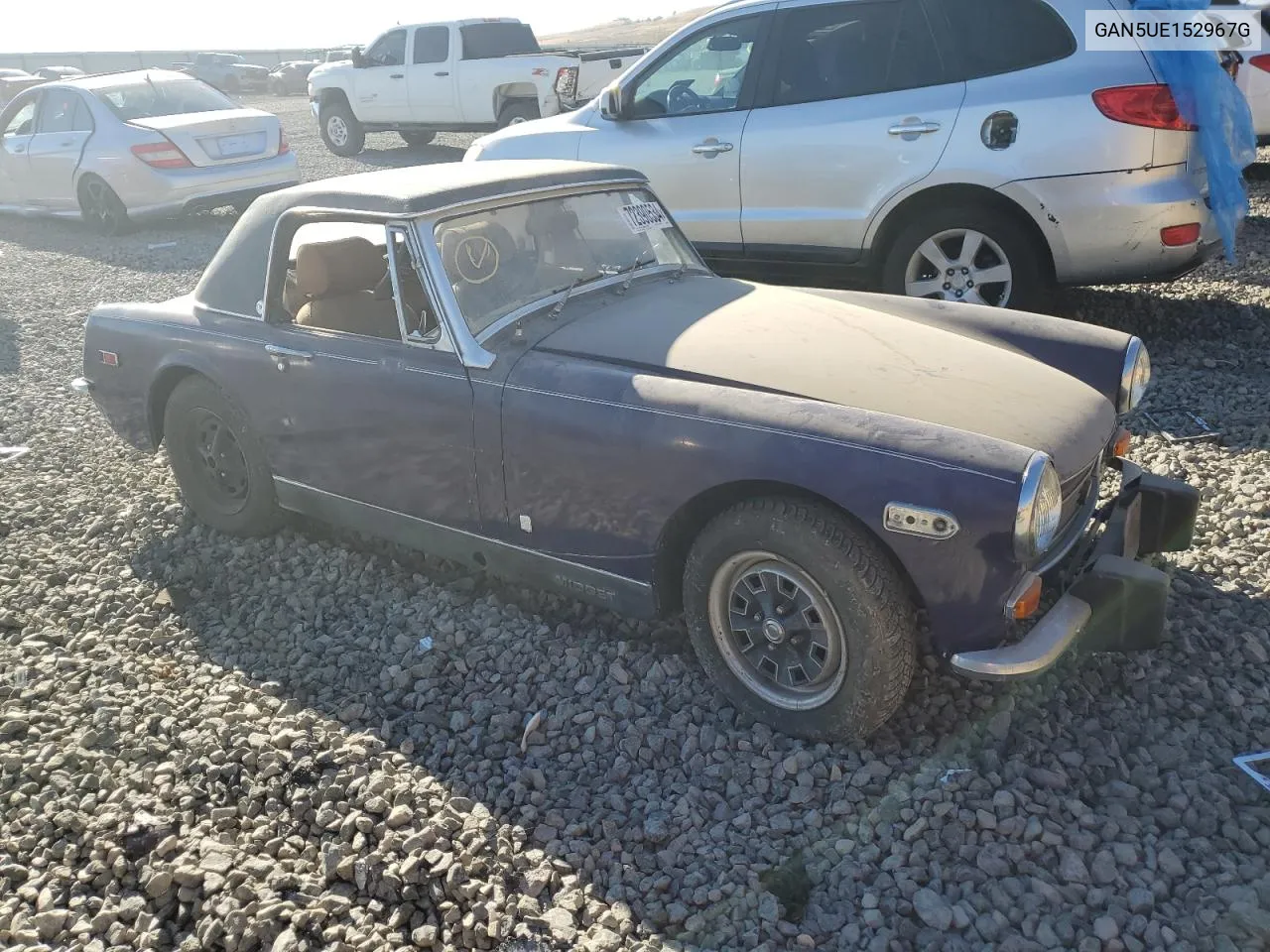 1974 Mg Midget VIN: GAN5UE152967G Lot: 72391044