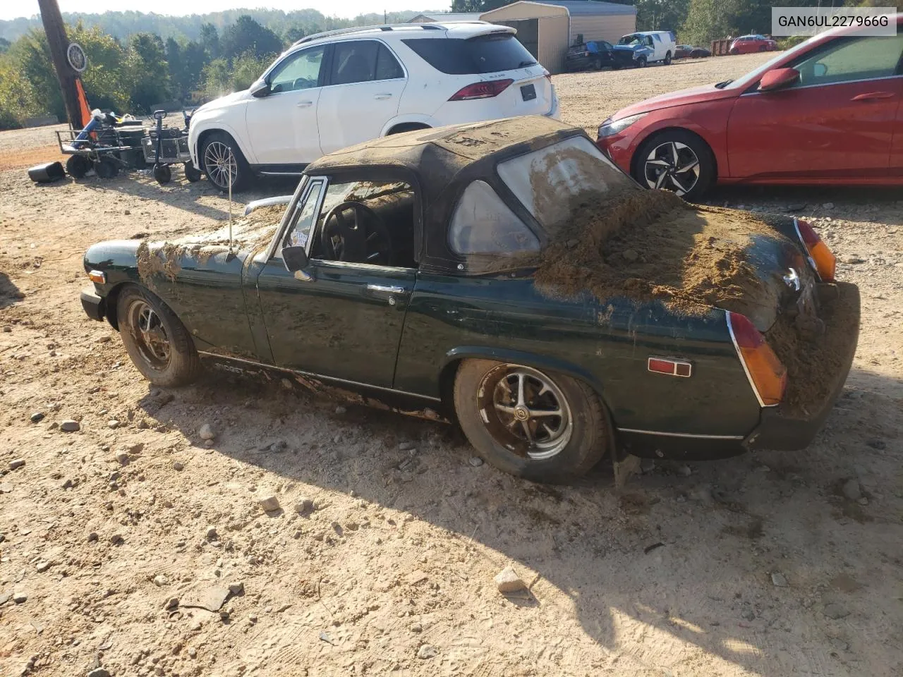 1979 Mg Midget VIN: GAN6UL227966G Lot: 74803014