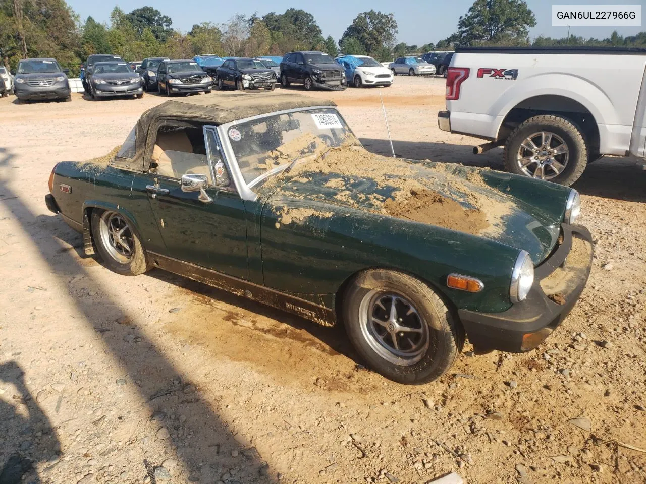 1979 Mg Midget VIN: GAN6UL227966G Lot: 74803014