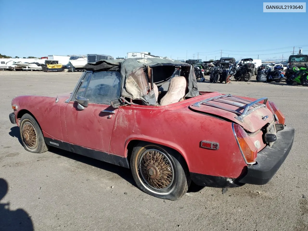 1979 Mg Midget VIN: GAN6UL2193640 Lot: 76447664