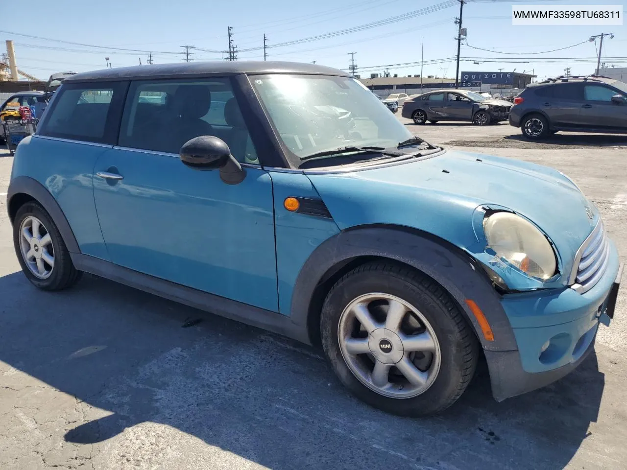 2008 Mini Cooper VIN: WMWMF33598TU68311 Lot: 69351814