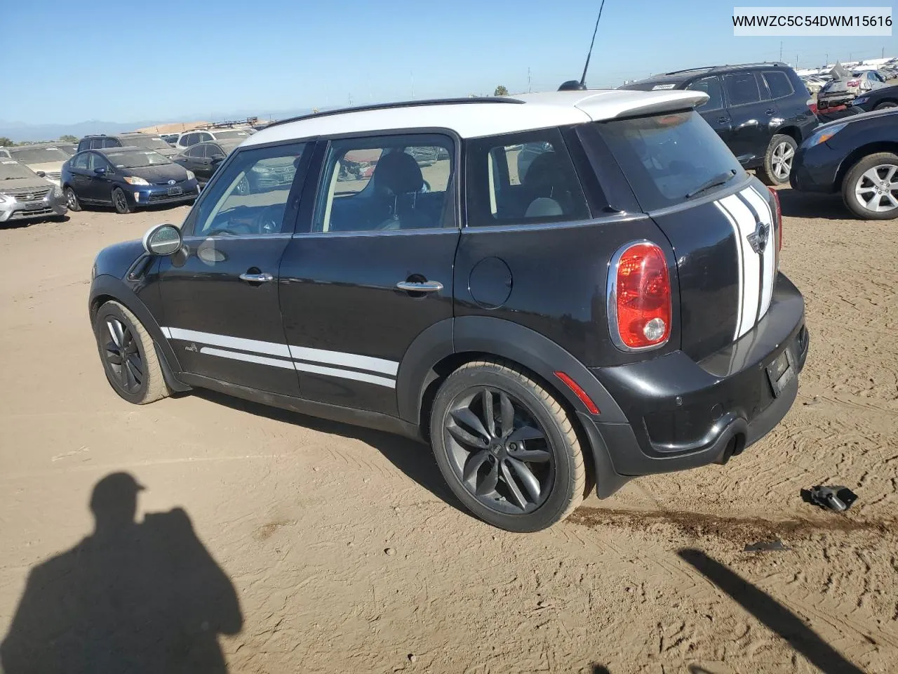 2013 Mini Cooper S Countryman VIN: WMWZC5C54DWM15616 Lot: 72266724