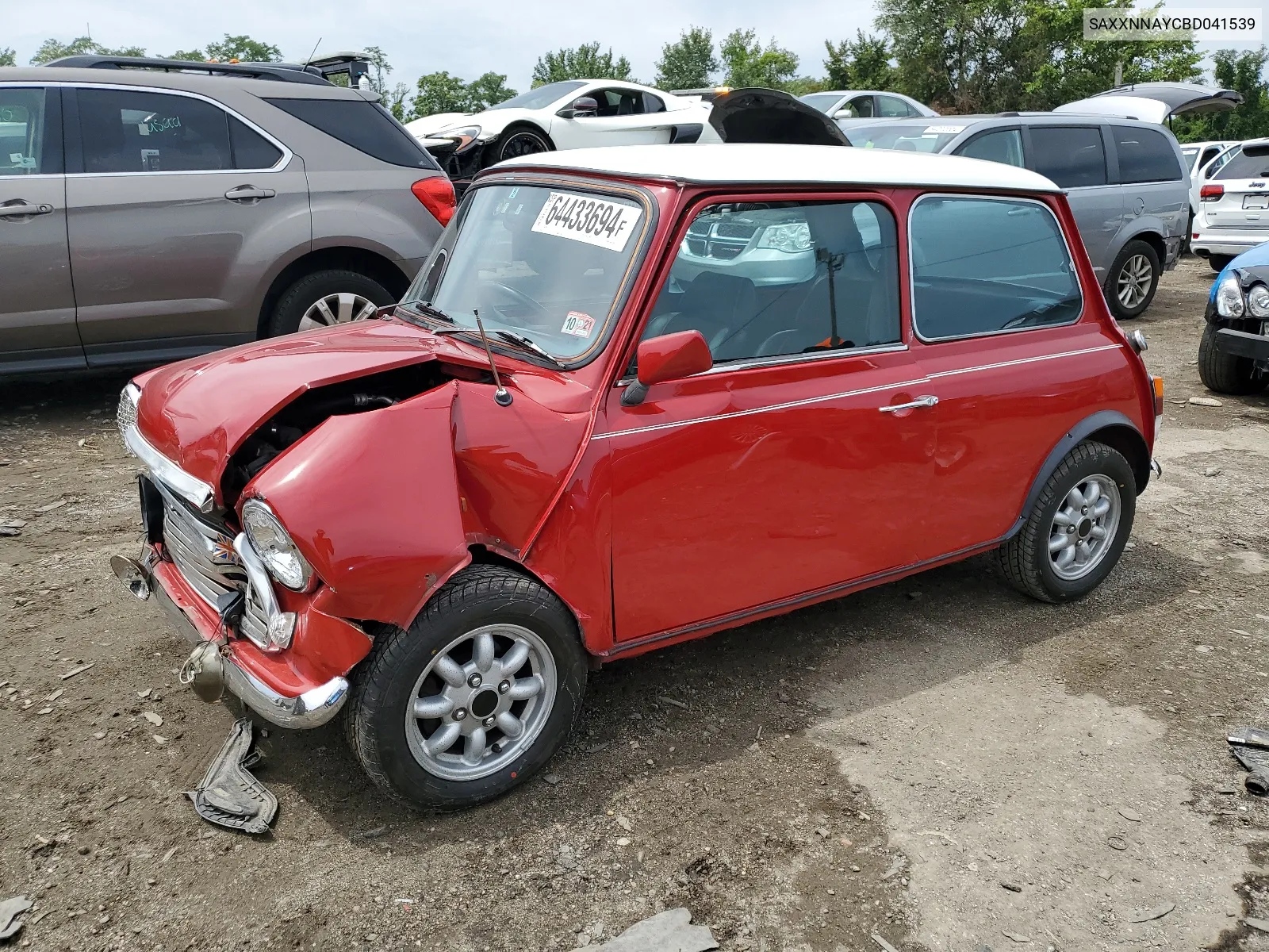 SAXXNNAYCBD041539 1993 Mini Cooper