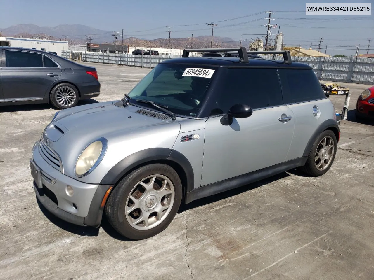 2002 Mini Cooper S VIN: WMWRE33442TD55215 Lot: 68945694