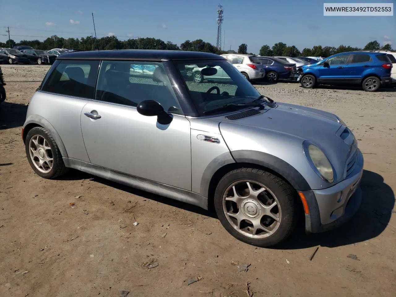 2002 Mini Cooper S VIN: WMWRE33492TD52553 Lot: 74763024