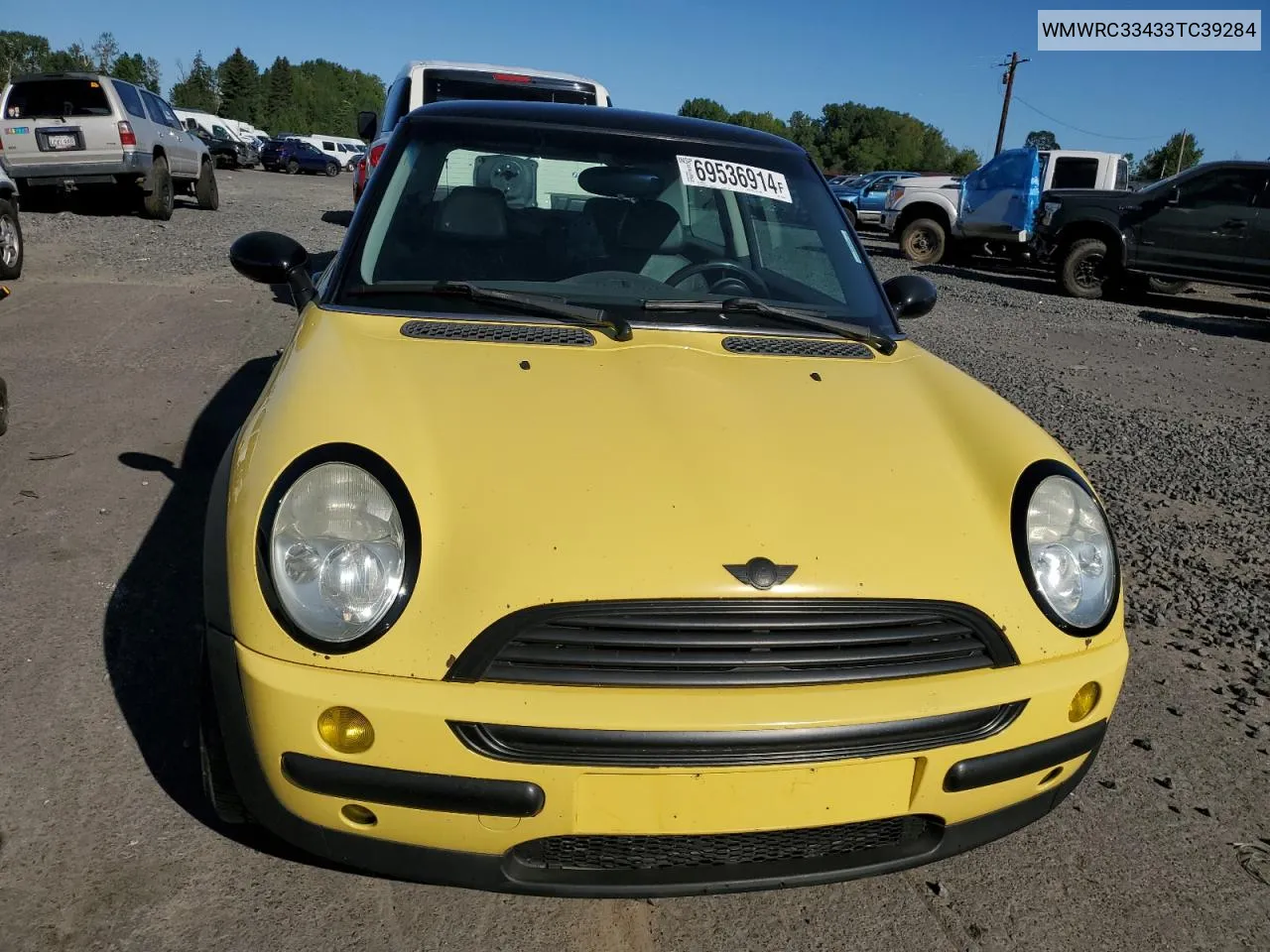 2003 Mini Cooper VIN: WMWRC33433TC39284 Lot: 69536914