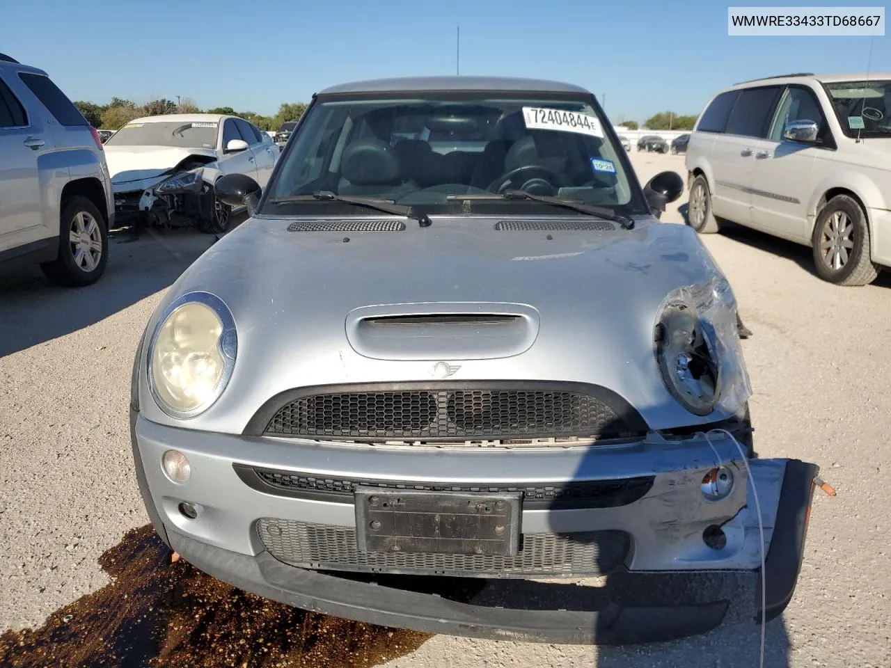 2003 Mini Cooper S VIN: WMWRE33433TD68667 Lot: 72404844