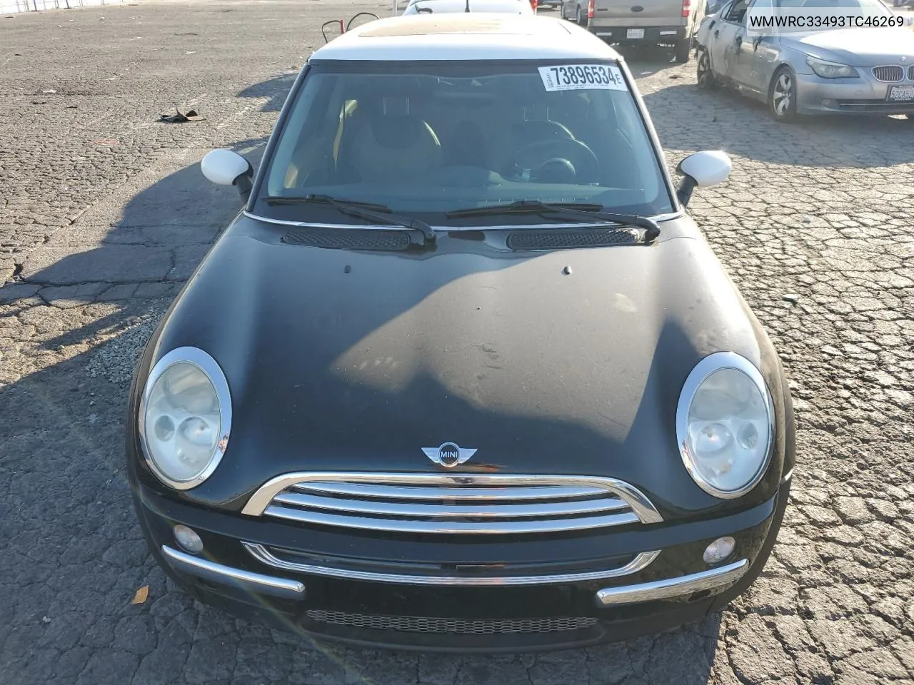 2003 Mini Cooper VIN: WMWRC33493TC46269 Lot: 73896534