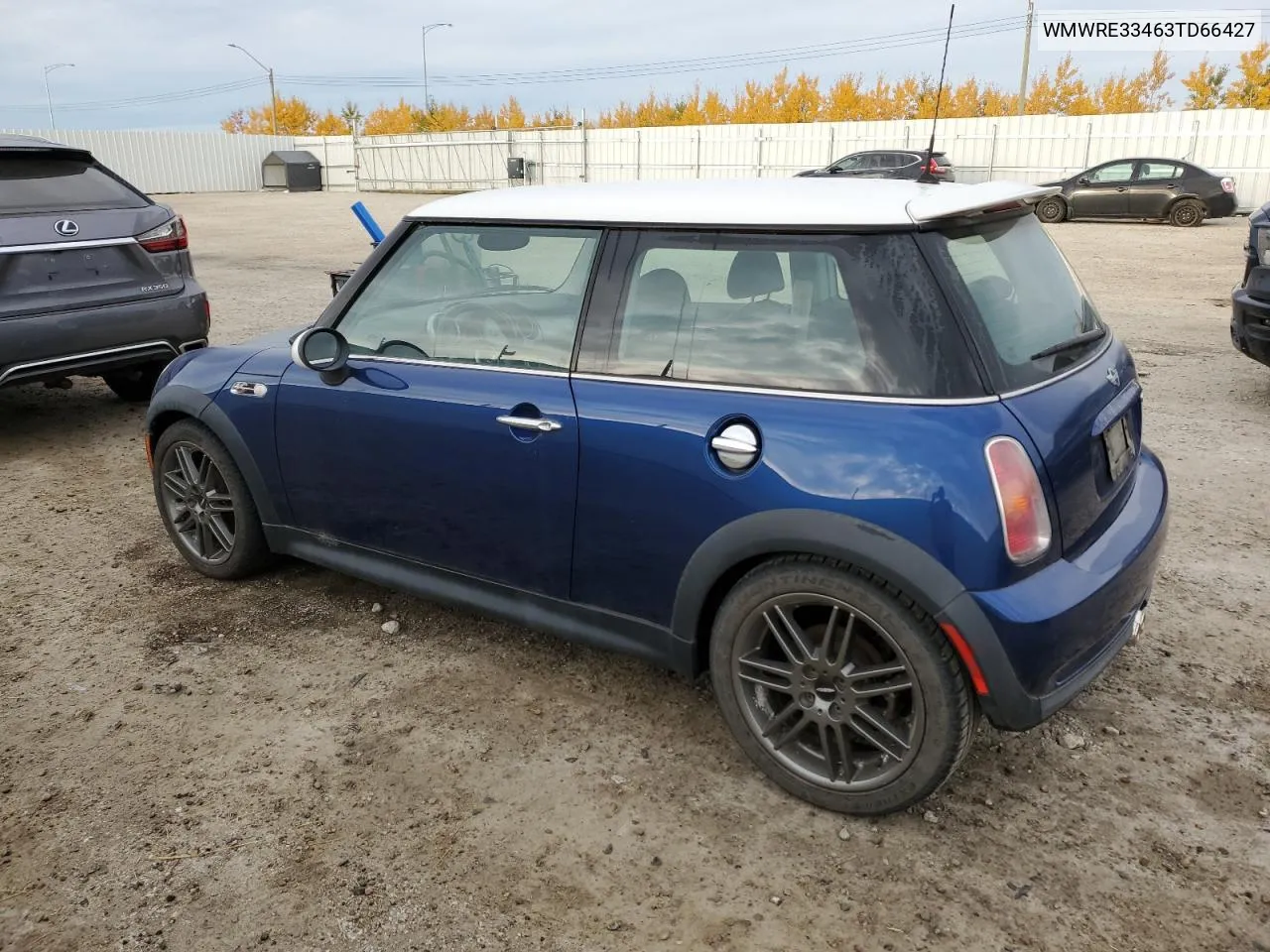 2003 Mini Cooper S VIN: WMWRE33463TD66427 Lot: 75285734