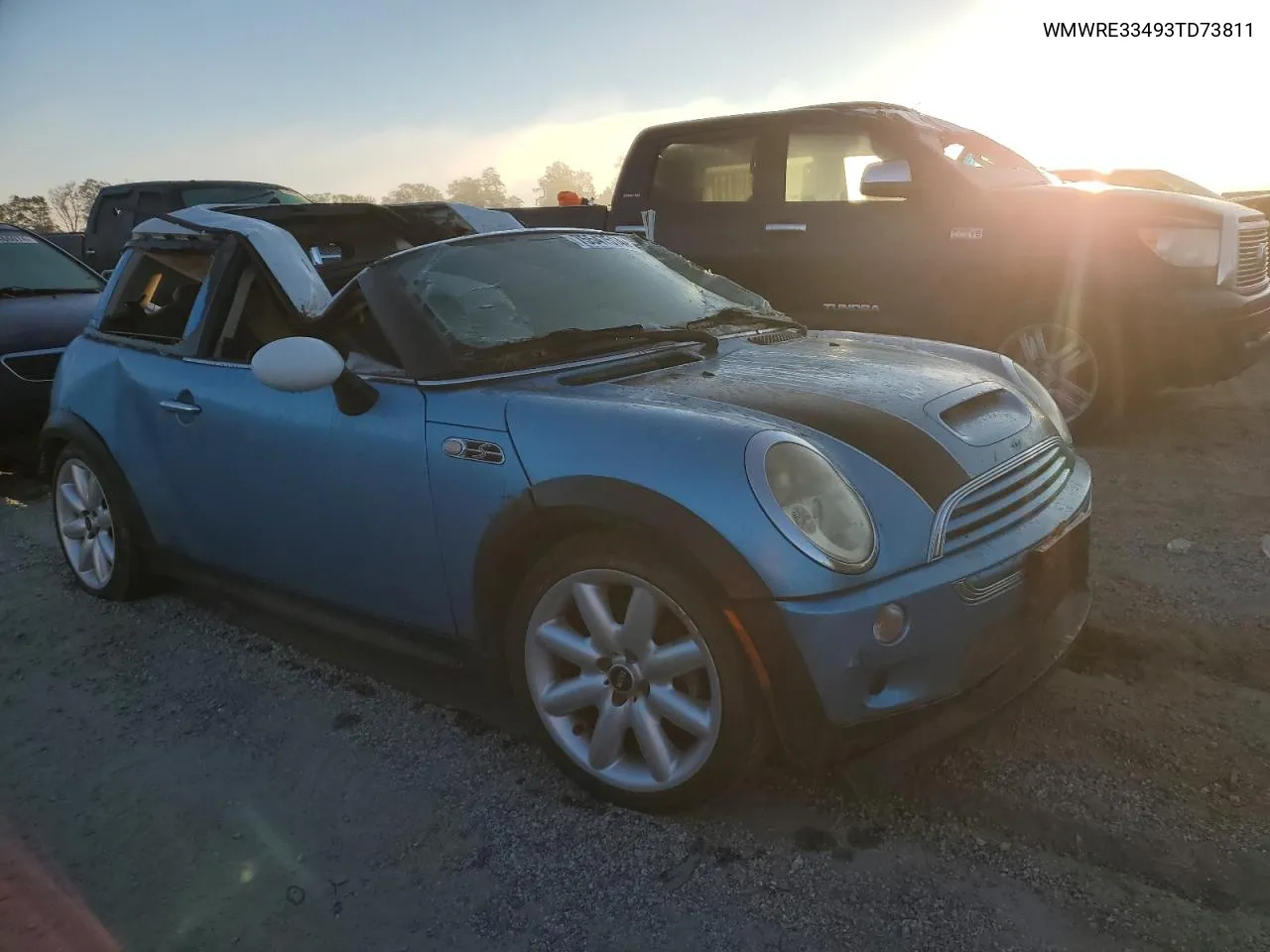 2003 Mini Cooper S VIN: WMWRE33493TD73811 Lot: 75547514