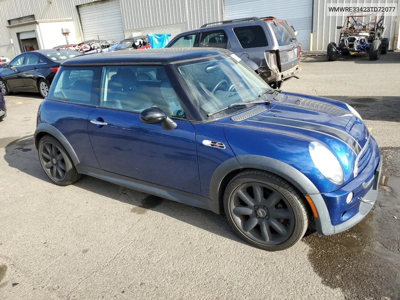 2003 Mini Cooper S VIN: WMWRE33423TD72077 Lot: 75558914