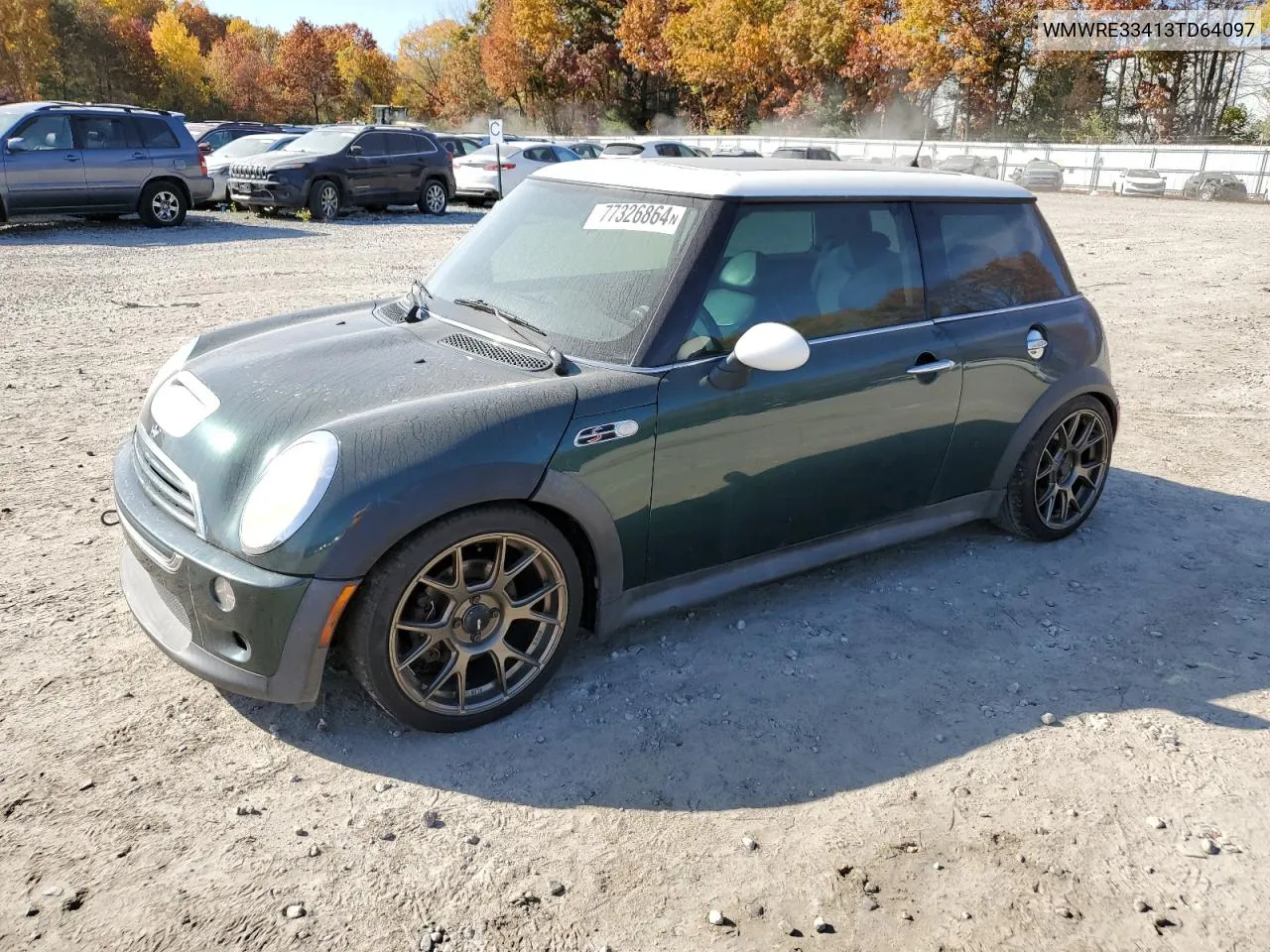 2003 Mini Cooper S VIN: WMWRE33413TD64097 Lot: 77326864