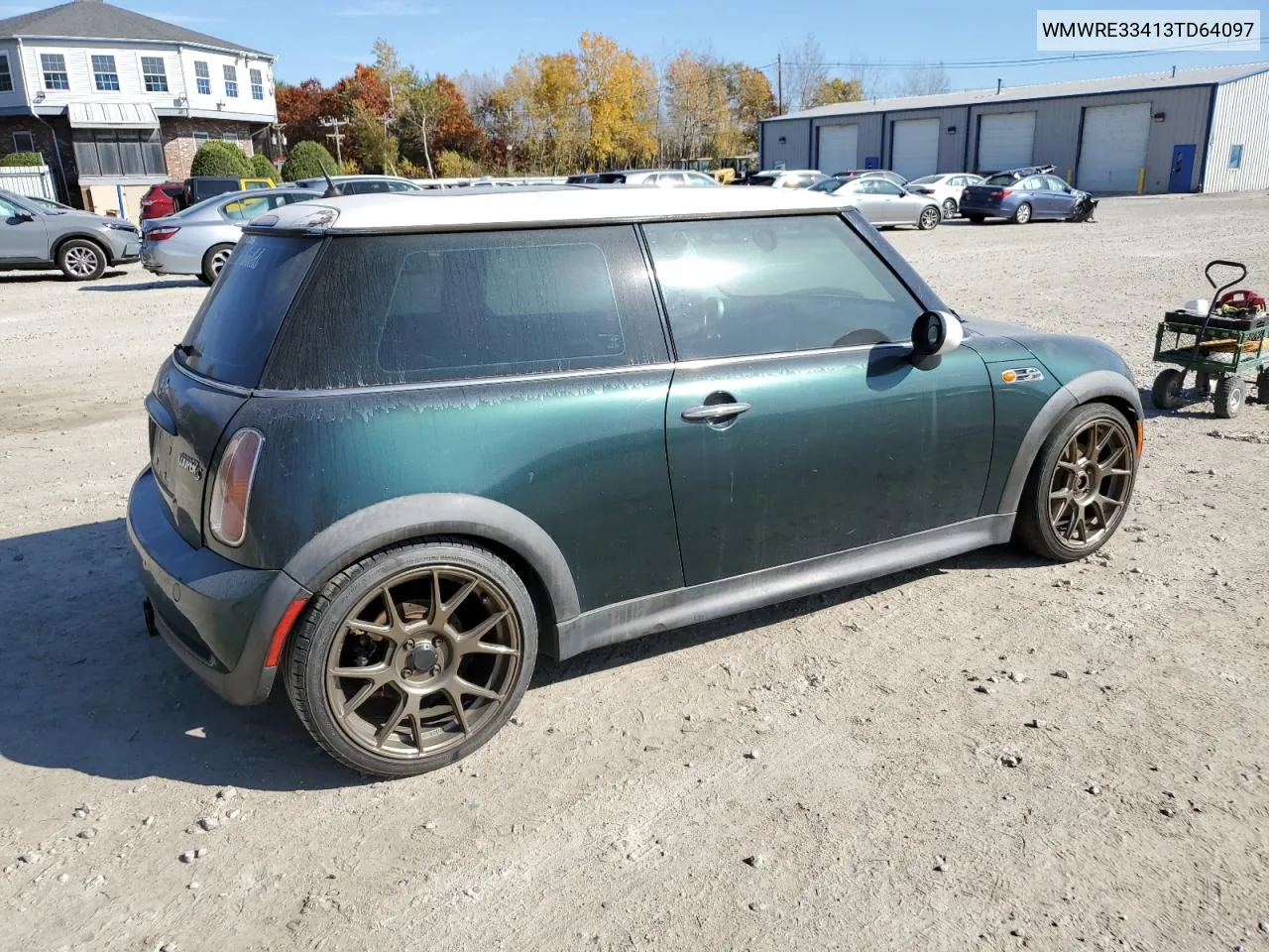 2003 Mini Cooper S VIN: WMWRE33413TD64097 Lot: 77326864