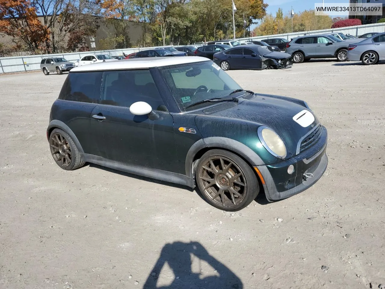 2003 Mini Cooper S VIN: WMWRE33413TD64097 Lot: 77326864