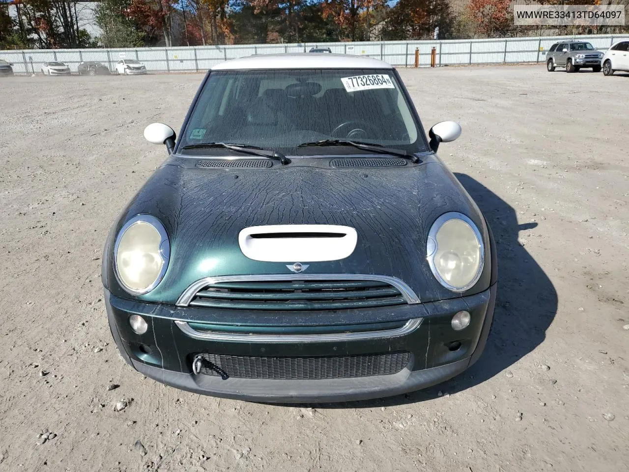 2003 Mini Cooper S VIN: WMWRE33413TD64097 Lot: 77326864