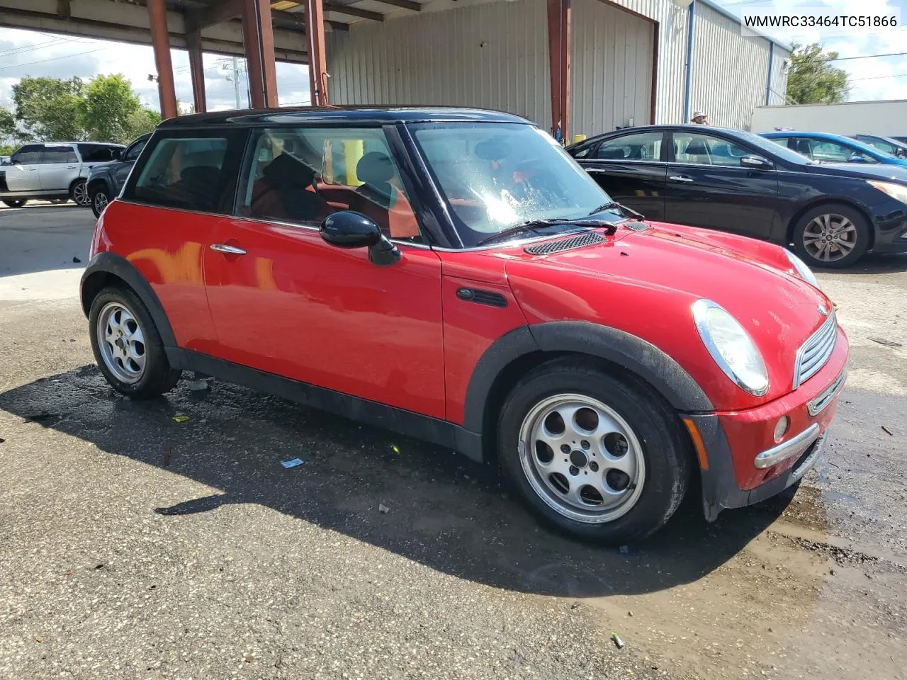 2004 Mini Cooper VIN: WMWRC33464TC51866 Lot: 71840134