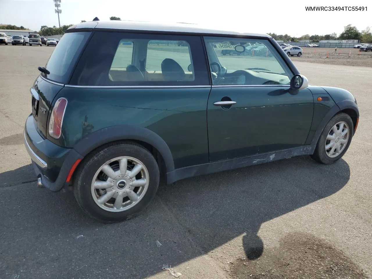 2004 Mini Cooper VIN: WMWRC33494TC55491 Lot: 72194654