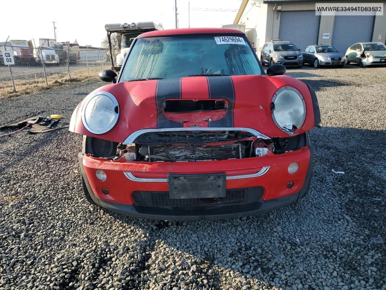 2004 Mini Cooper S VIN: WMWRE33494TD83532 Lot: 74629694