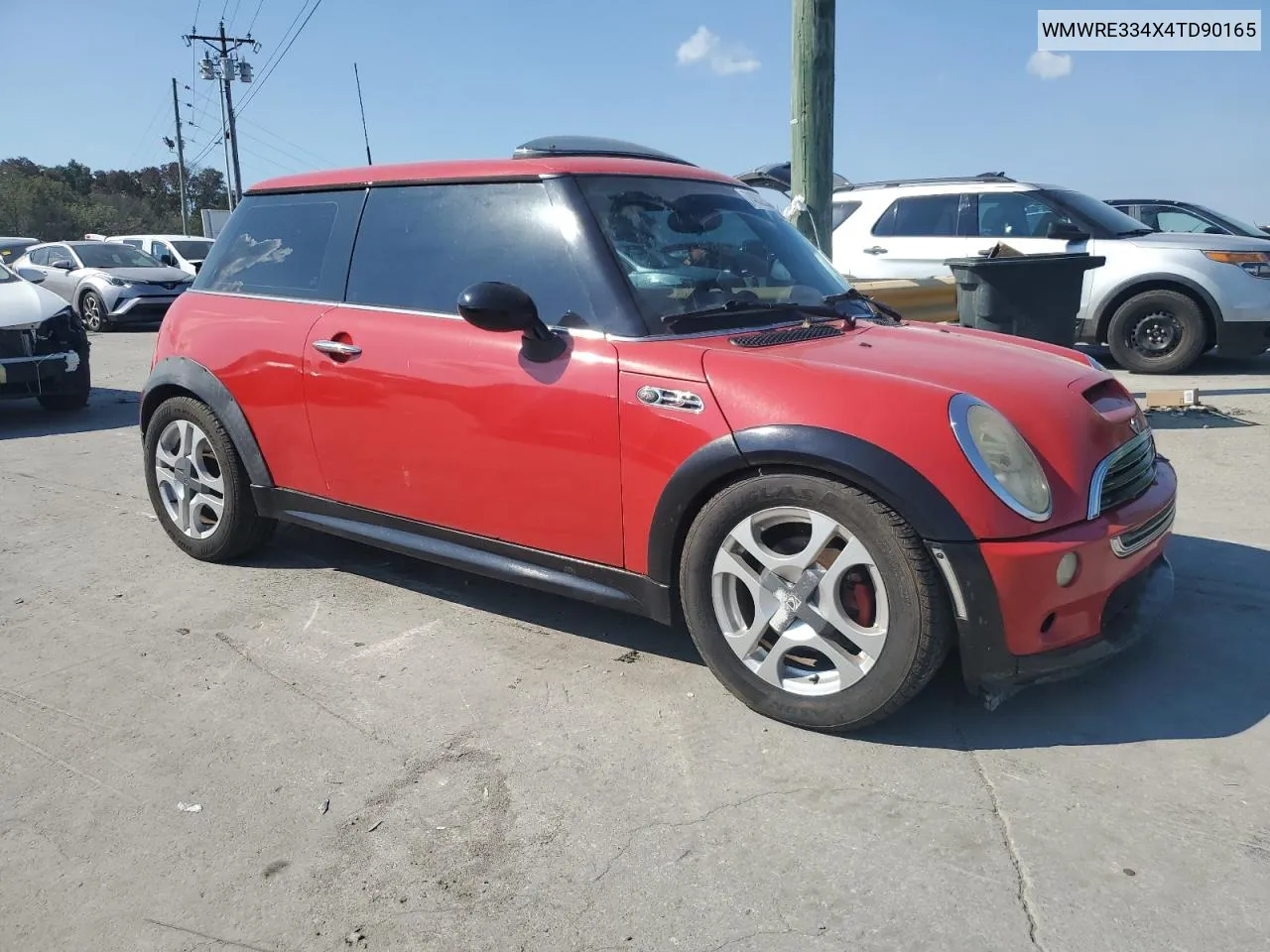 2004 Mini Cooper S VIN: WMWRE334X4TD90165 Lot: 74832964