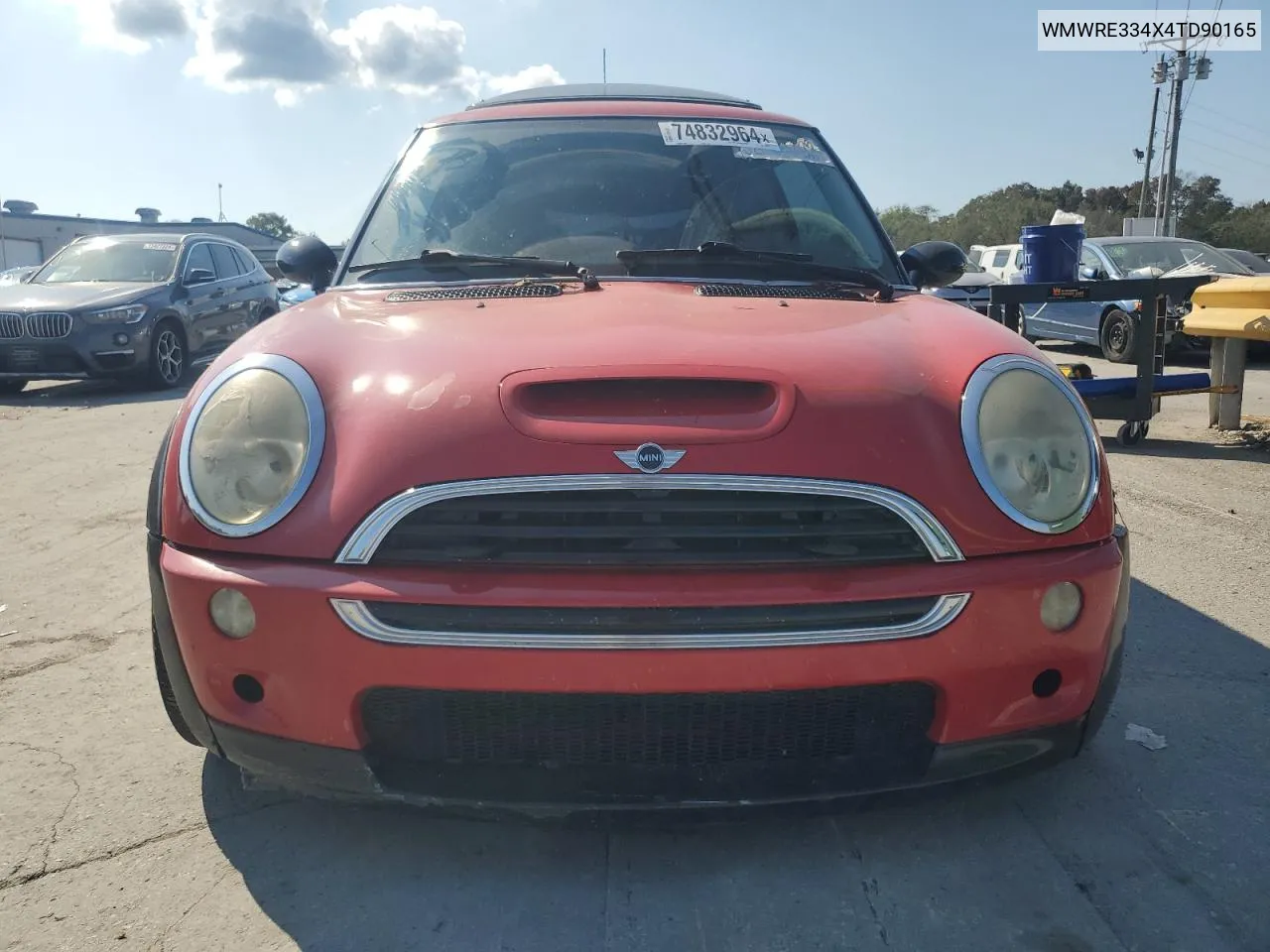 2004 Mini Cooper S VIN: WMWRE334X4TD90165 Lot: 74832964