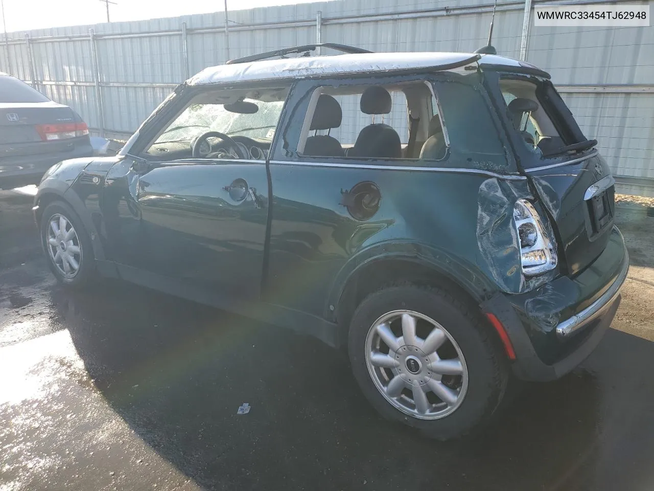 2004 Mini Cooper VIN: WMWRC33454TJ62948 Lot: 76390294