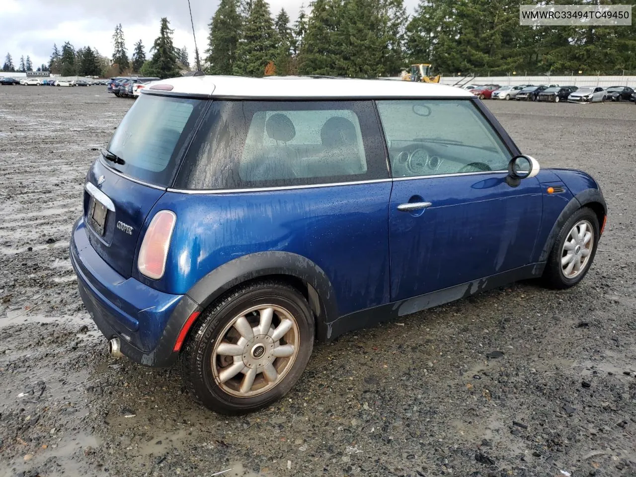 2004 Mini Cooper VIN: WMWRC33494TC49450 Lot: 78263974