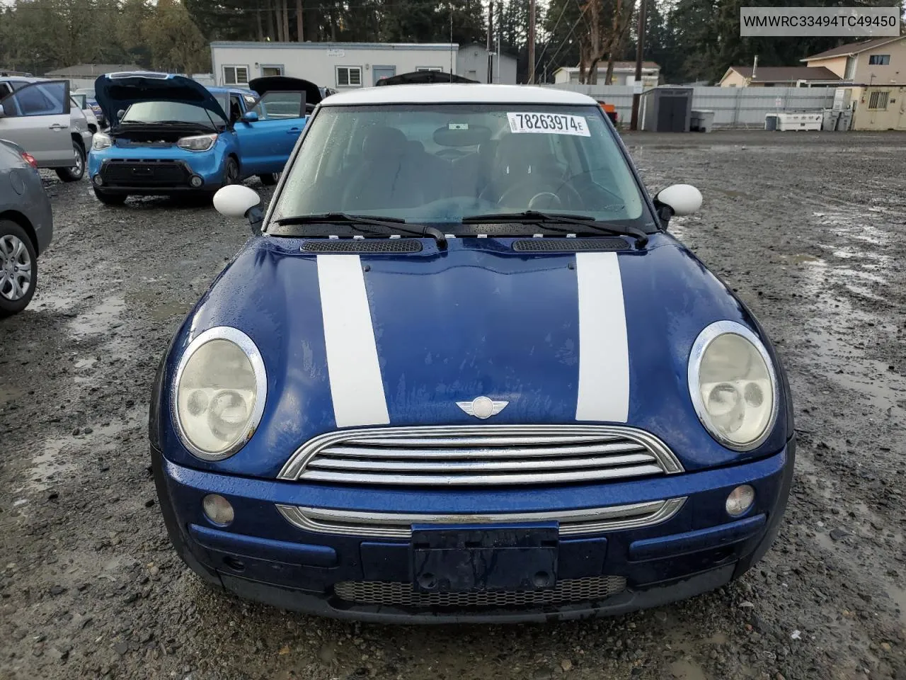 2004 Mini Cooper VIN: WMWRC33494TC49450 Lot: 78263974