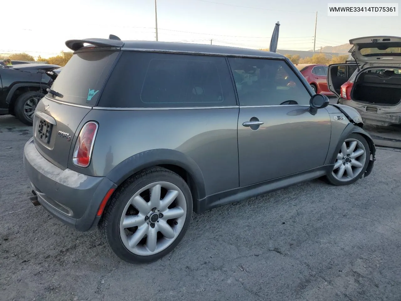 2004 Mini Cooper S VIN: WMWRE33414TD75361 Lot: 80165724