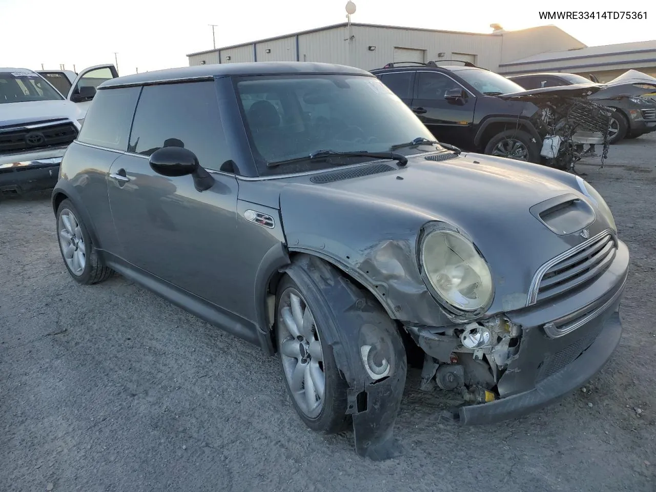 2004 Mini Cooper S VIN: WMWRE33414TD75361 Lot: 80165724