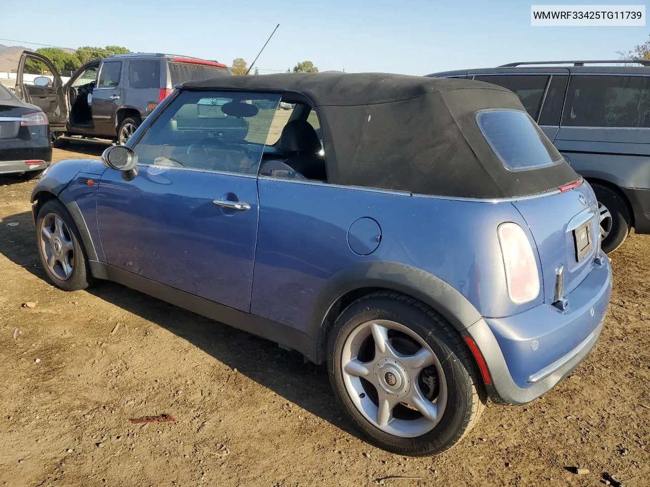 2005 Mini Cooper VIN: WMWRF33425TG11739 Lot: 73055054