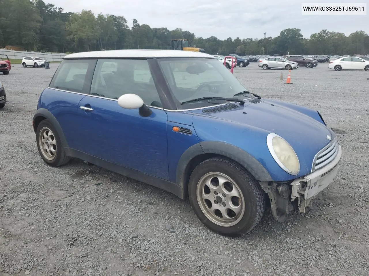 2005 Mini Cooper VIN: WMWRC33525TJ69611 Lot: 73098744