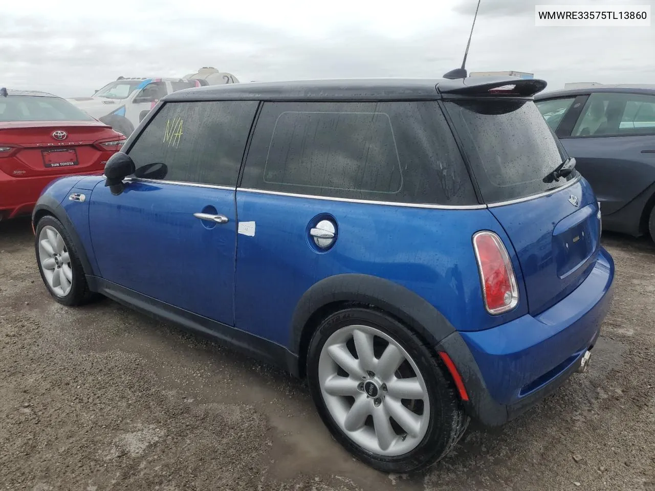 2005 Mini Cooper S VIN: WMWRE33575TL13860 Lot: 74361704