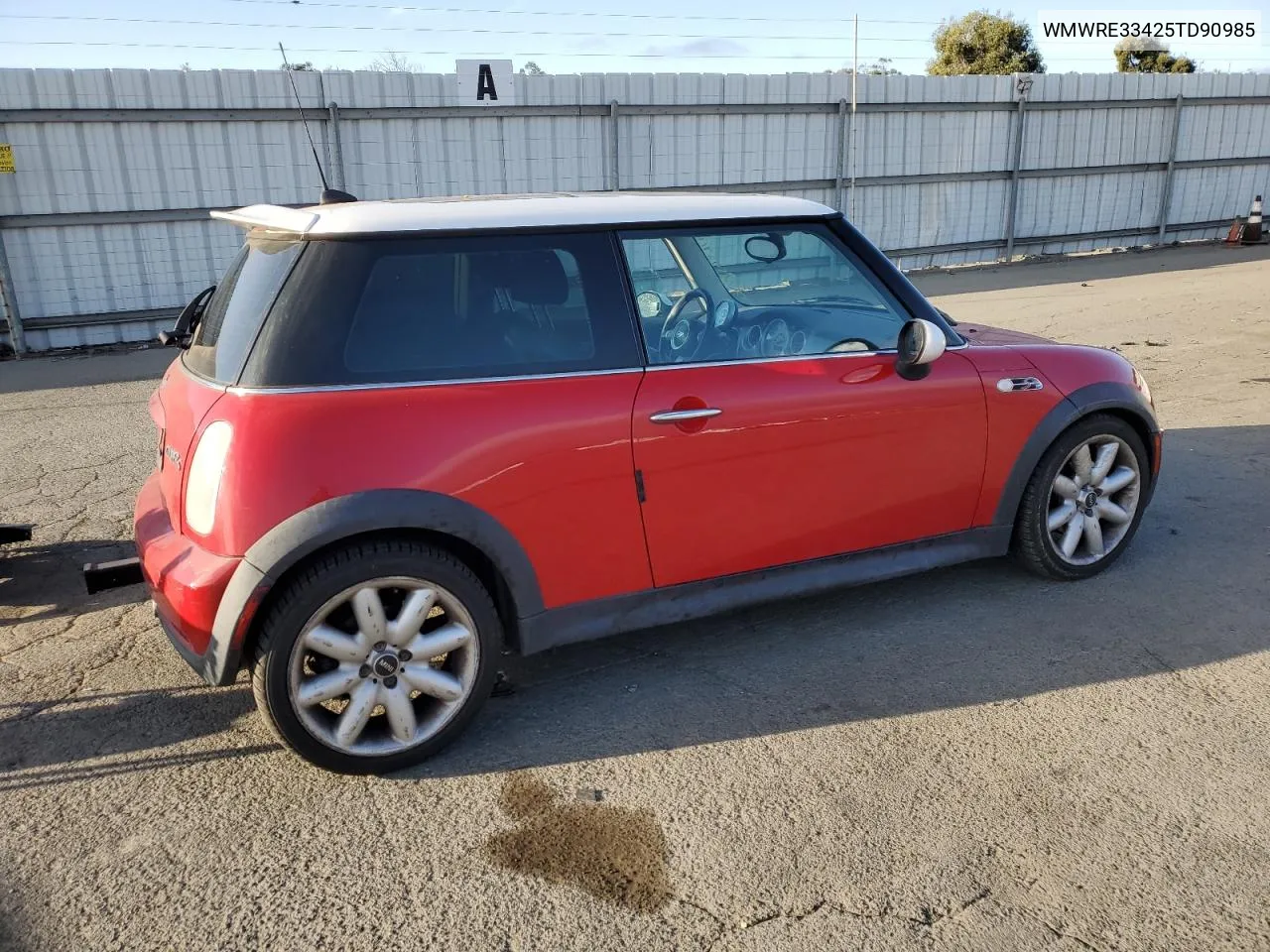 2005 Mini Cooper S VIN: WMWRE33425TD90985 Lot: 76413814