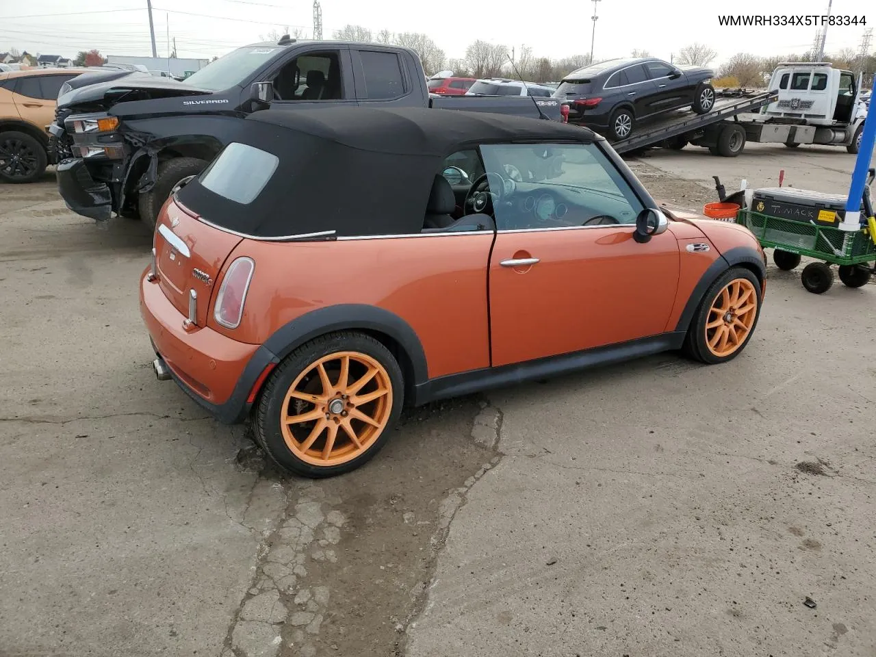 2005 Mini Cooper S VIN: WMWRH334X5TF83344 Lot: 76594614