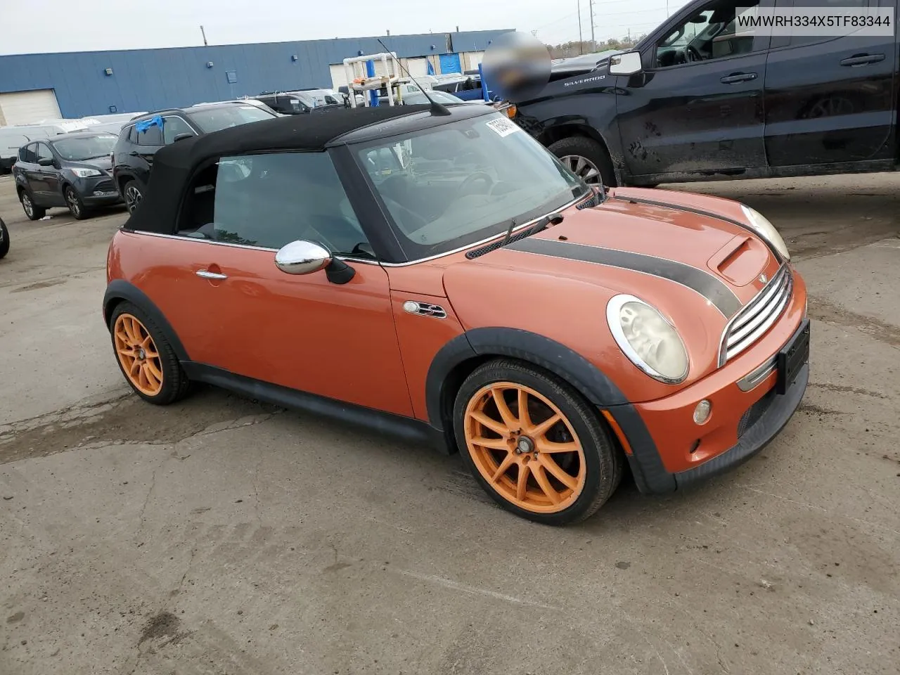 2005 Mini Cooper S VIN: WMWRH334X5TF83344 Lot: 76594614