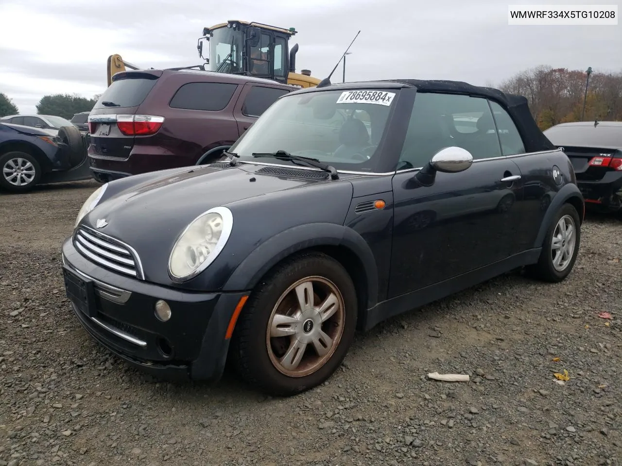 2005 Mini Cooper VIN: WMWRF334X5TG10208 Lot: 78695884